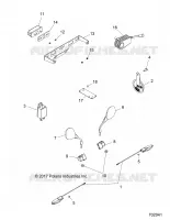 ELECTRICITE, LICENSE PLATE LIGHT, TURN SIGNAL AND HORN