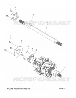 DRIVE TRAIN, JACKSHAFT AND ARBRE DE TRANSMISSION