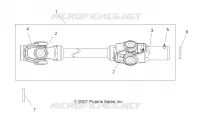DRIVE TRAIN, FRONT ARBRE DE TRANSMISSION