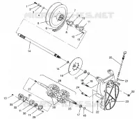 SYSTÈME DE TRANSMISSION ASSEMBLY SUPER SPORT E940743 (4927372737017A)
