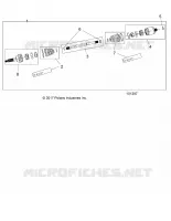 SYSTEME DE TRANSMISSION, REAR HALF SHAFT