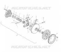 EMBRAYAGE DE TRANSMISSION (ELECTRIC START MODELS)