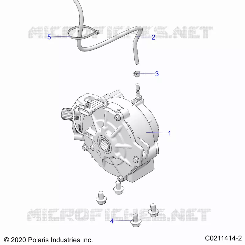 SYSTÃˆME DE TRANSMISSION, FRONT GEARCASE MOUNTING
