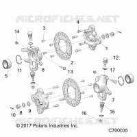 SUSPENSION AVANT HUB