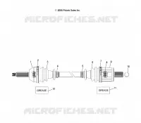 ARBRE DE TRANSMISSION, FRONT