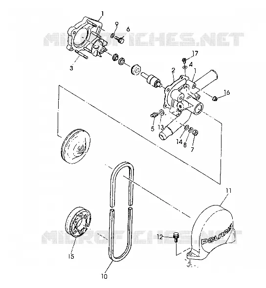 POMPE A EAU ASSEMBLY RXL/RXL SKS (4921322132040A)