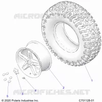 ROUES, FRONT/REAR
