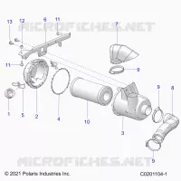 ENGINE, PRISE D'AIR SYSTEM