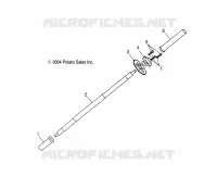 AXE DE ROUE ARRIERE