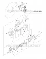 MOTEUR, DEMARREUR