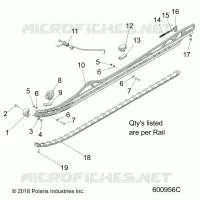 SUSPENSION, FIXATION RAIL