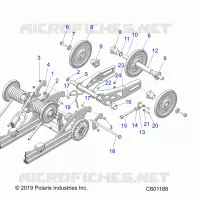 SUSPENSION ARRIERE, ARTICULATING