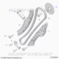 CHAINE DE DISTRIBUTION AND SPROCKET