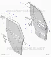 PORTES, FRONT, MOUNTING