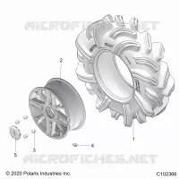 ROUES, REAR