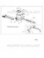 FREIN AVANT BRAKE LEVER AND MASTER CYLINDER
