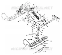 SUSPENSION AVANT AND SKI