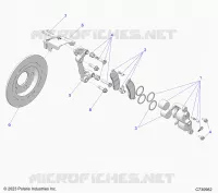 FREIN AVANT CALIPER