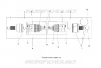 SYSTÈME DE TRANSMISSION, ARBRE DE TRANSMISSION ARRIERE