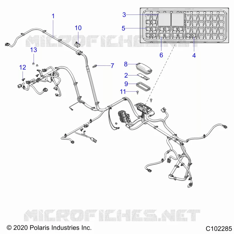 ELECTRICITE, WIRE HARNESS