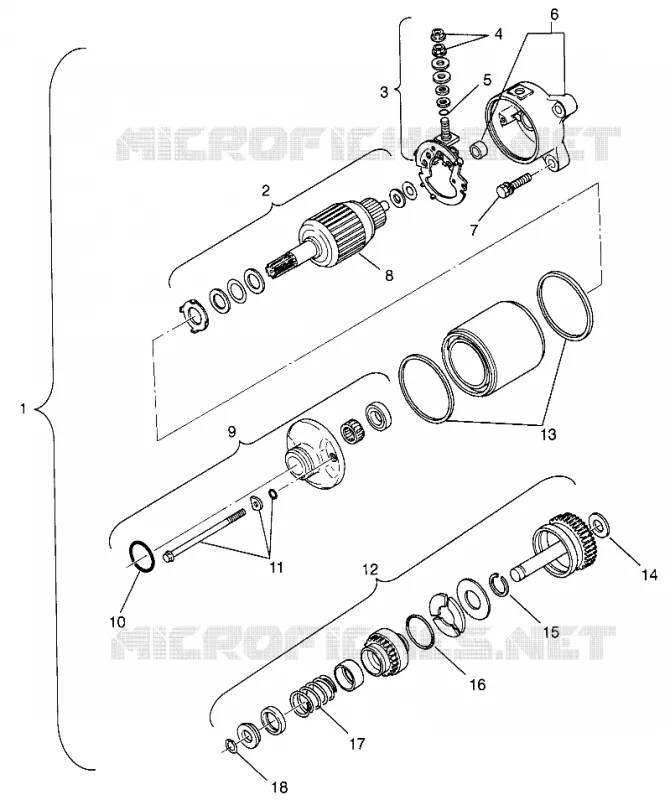 DEMARREUR Magnum 2X4 W967544 (4936033603D005)