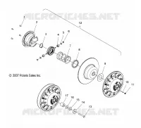 SYSTÈME DE TRANSMISSION, SECONDARY CLUTCH