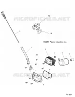 ENGINE, DIPSTICK, CAP AND FILTRE A HUILE