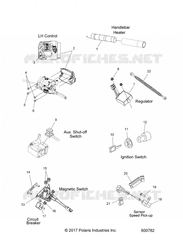 BOUTONS AND COMPONENTS
