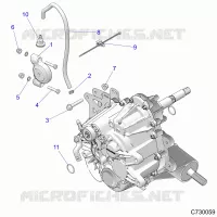 SYSTÃˆME DE TRANSMISSION, MAIN GEARCASE MOUNTING