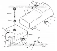 SIEGE ET RESERVOIR WIDETRAK LX 0942064 (49250425040002)