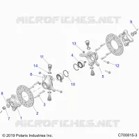 SUSPENSION AVANT HUB