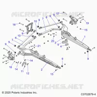 SUSPENSION ARRIERE CONTROL ARMS