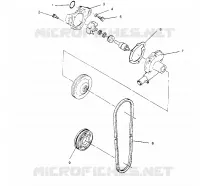 POMPE A EAU 440 0952760, 440 SKS 0952560,  and EUROPEAN 440 SKS E952560 (4929032903C009)