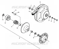 EMBRAYAGE DE TRANSMISSION ASSEMBLY 6X6 350L W938739 (4924062406032A)