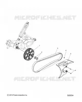SYSTEME DE TRANSMISSION, DRIVEN SPROCKET, BELT AND GUARD