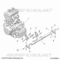 MOTEUR, MOUNTING &amp; LONG BLOCK