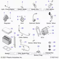 ELECTRICITE, COMPONENTS