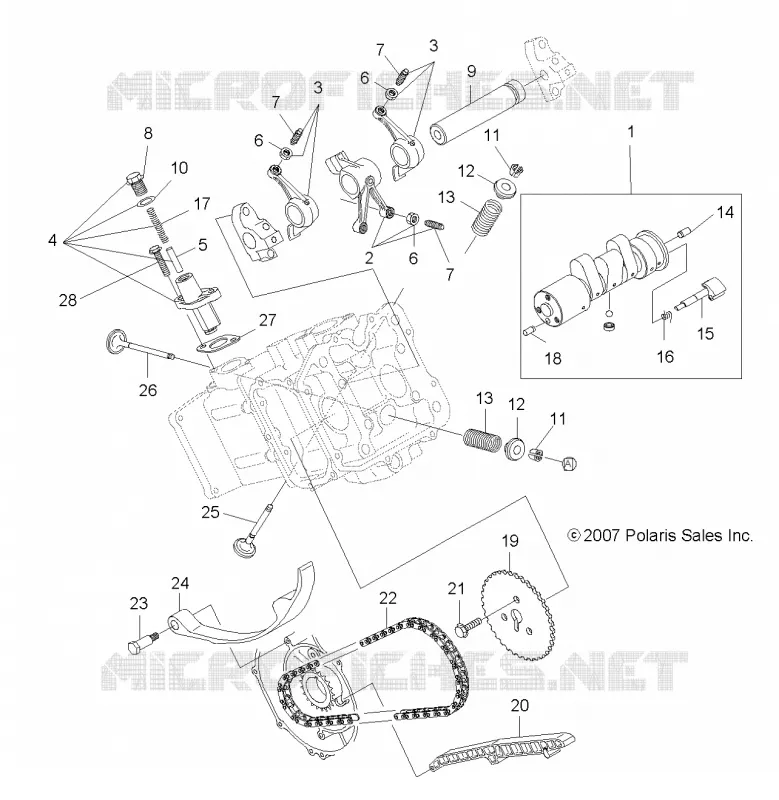 SOUPAPES and CAMSHAFT