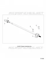 SYSTEME DE TRANSMISSION, REAR PROP SHAFT