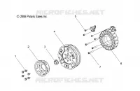MOTEUR, STATOR and VOLANT MOTEUR