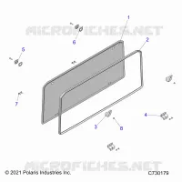 CARROSSERIE ARRIERE WINDSHIELD