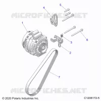 ENGINE, ALTERNATEUR