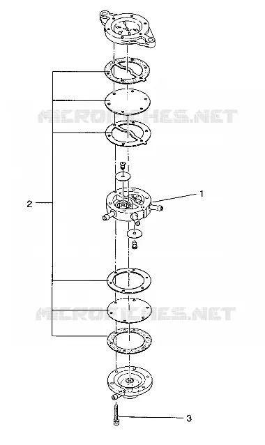POMPE A CARBURANT 440 / 0930760 and 440 SKS / 0930560 (4922932293033A)