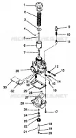 CARBURATEUR STARLITE GT 0943127 (49250125010037)