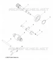 SYSTÈME DE TRANSMISSION, BARILLET DE SELECTION