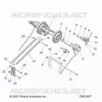 SUSPENSION, BRAS DE SUSPENSION ARRIERE