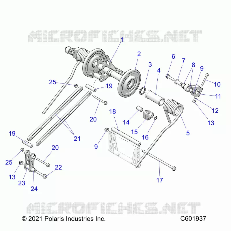 SUSPENSION, BRAS DE SUSPENSION ARRIERE