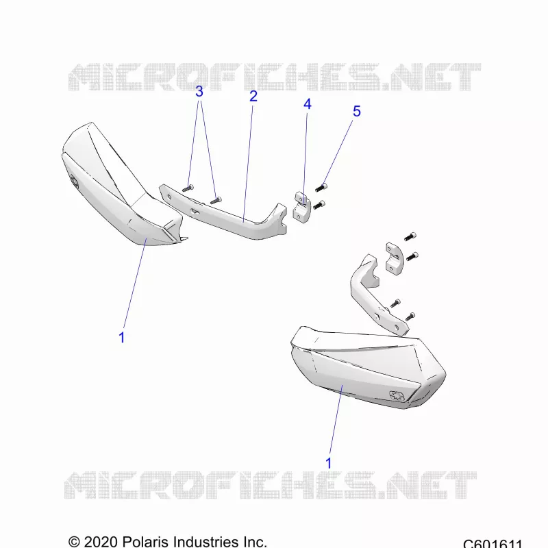 STEERING, HAND GUARDS