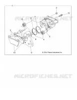 BRAKES, ETRIER DE FREIN AVANT (BUILT 2/1/16 AND AFTER)