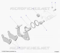 BRAKES, ETRIER DE FREIN AVANT